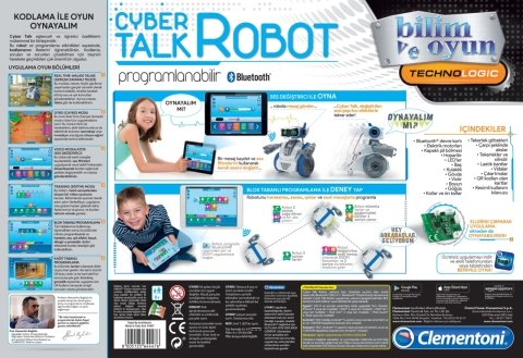 Clementoni Robotik Laboratuvarı - Cyber Talk Robot
