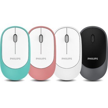 Philips M314 Kablosuz Sessiz Mouse Siyah