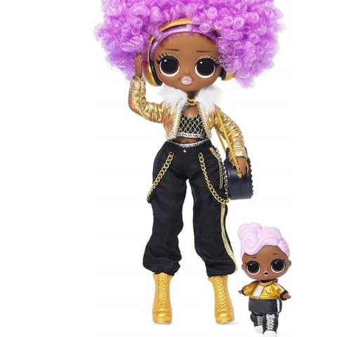 LOL Sürpriz OMG 24K D.J. BB Fashion Doll ile 20 Sürpriz