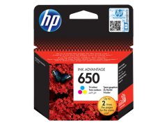 HP 650 Üç Renkli Orijinal Ink Advantage Mürekkep Kartuşu (CZ102AE)