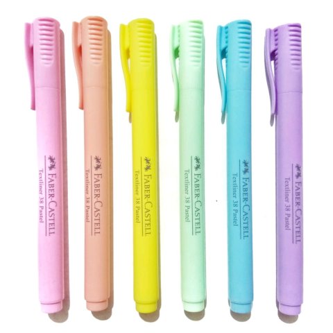 Faber Castell Fosforlu Kalem 38 Pastel Mor