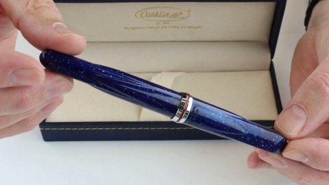 Conklin Empire Serisi Dolma Kalem Stardust Blue Medium Uç