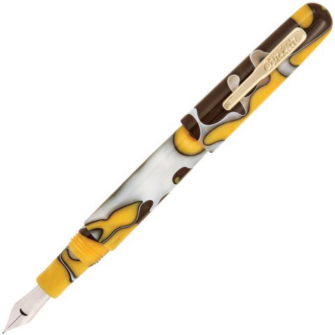 Conklin All American Serisi Dolma Kalem Yellow Stone Medium Uç