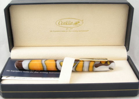 Conklin All American Serisi Dolma Kalem Yellow Stone Medium Uç