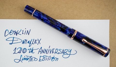 Conklin Duraflex Limited Edition Dolma Kalem Deep Blue Marble