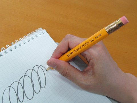 Ohto Wooden Versatil Kalem 2.0mm Sarı
