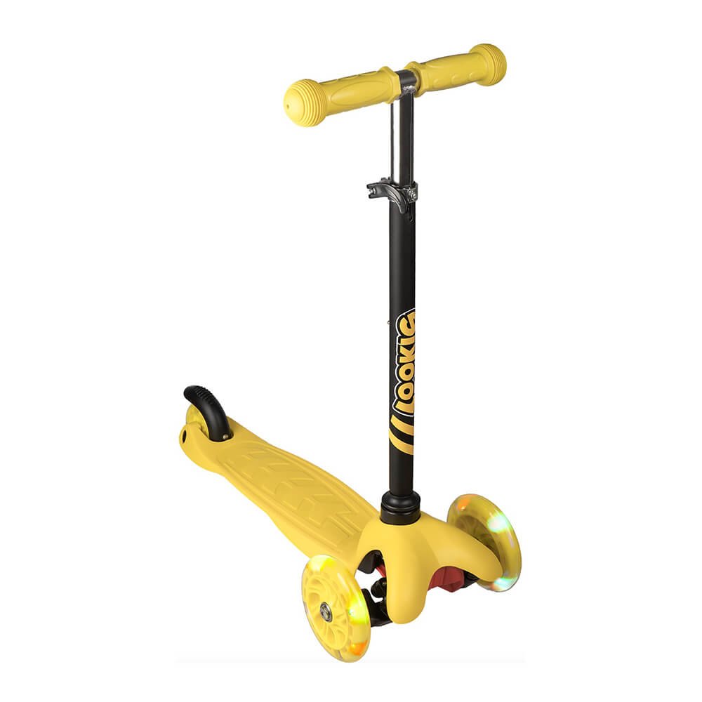 Gokidy 3 Tekerli Işıklı Scooter Sarı