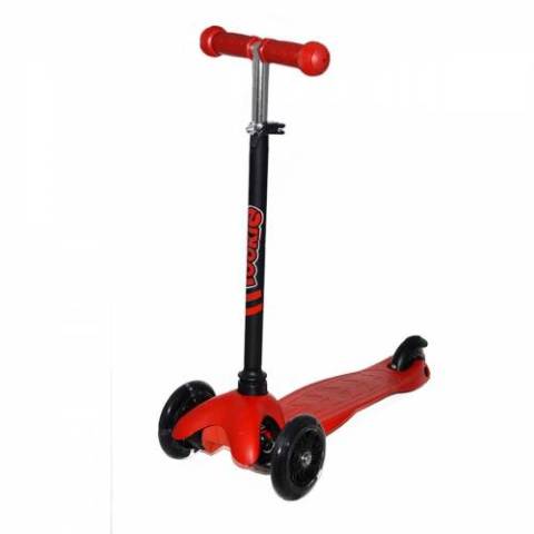 Gokidy 3 Tekerli Işıklı Scooter Kırmızı