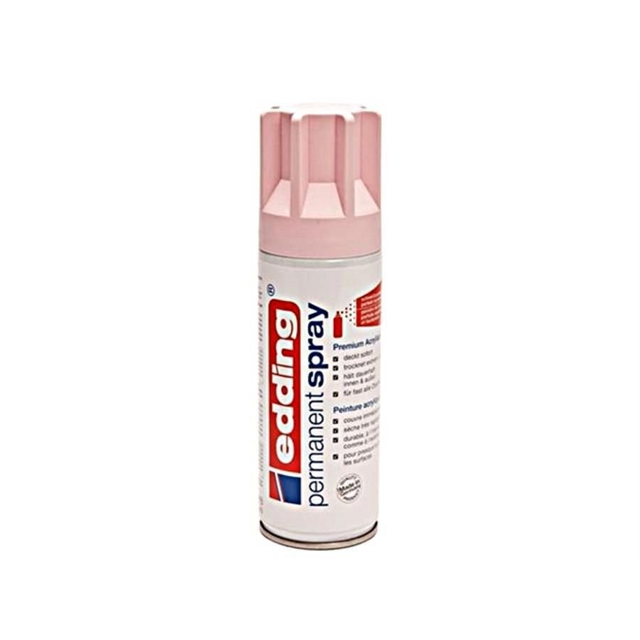 Edding E-5200 Permanent Akrilik Sprey Boya Pastel Rose 914