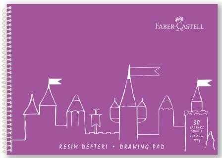Faber Castell Resim Defteri 25x35 PP Kapak