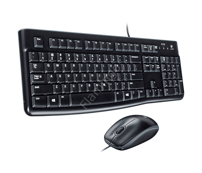 Logitech MK120 Kablolu Klavye Mouse Set