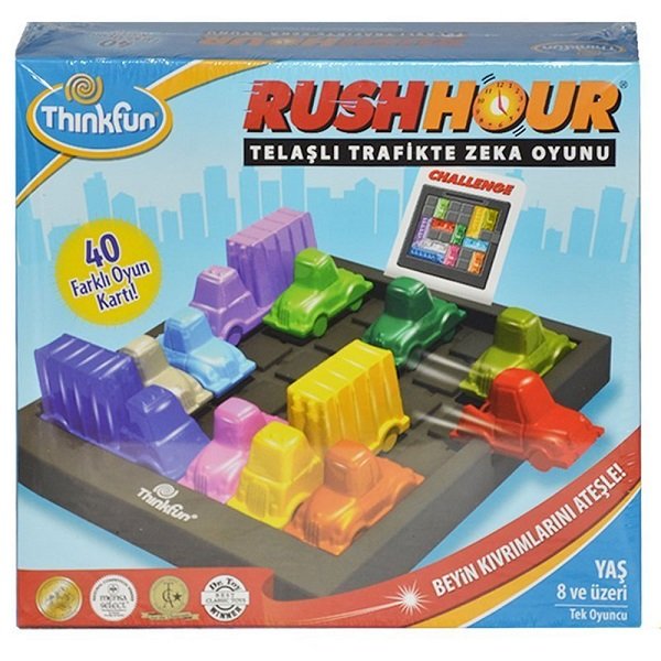 Thinkfun Rushhour Araba Kaydırmalı Düşünce Strateji Geliştirme Akıl Oyunu