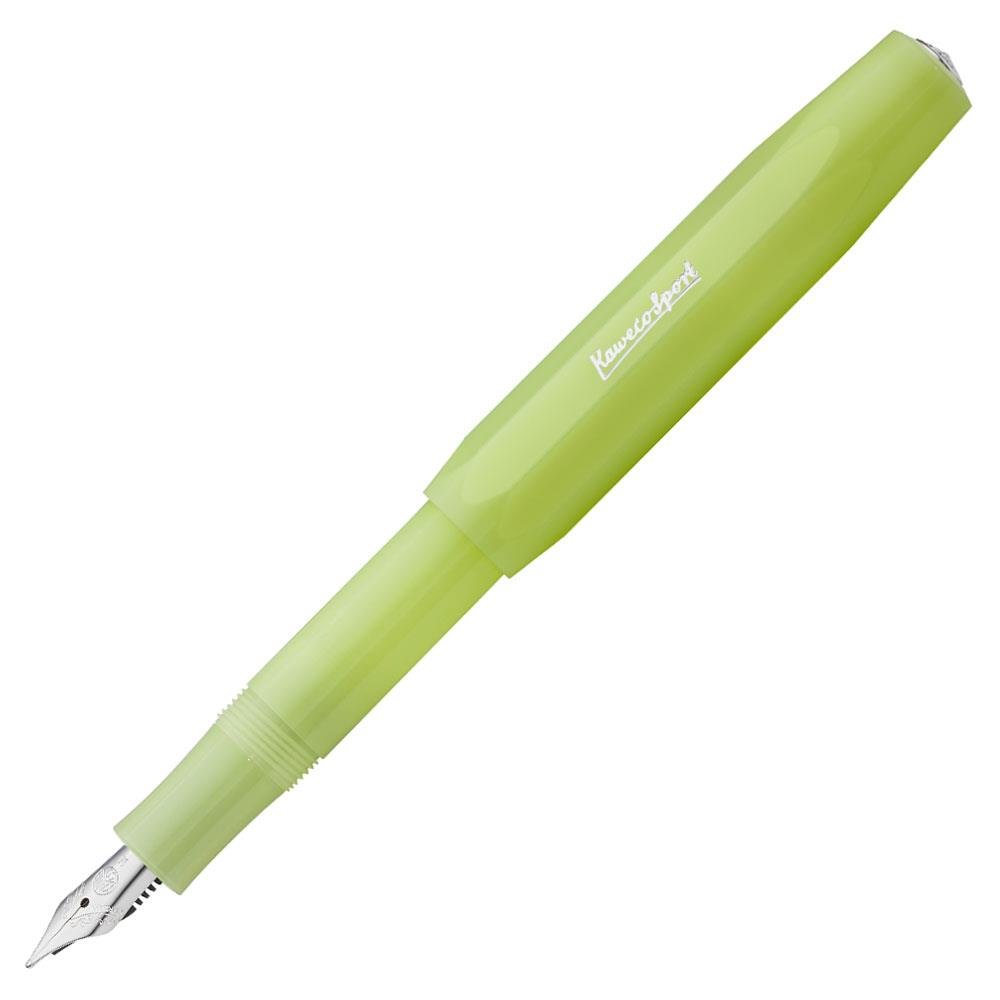 Kaweco Frosted Sport Dolma Kalem F Uç Limon Yeşili 10001888