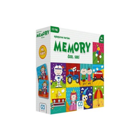 Özel Seri Memory Eşleştirme Kartları