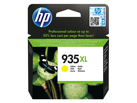 HP 935XL Yüksek Kapasiteli Sarı Orijinal Mürekkep Kartuşu (C2P26AE)