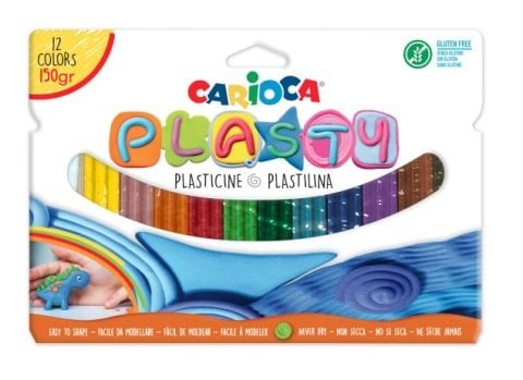 Carioca Plasty Kurumayan Oyun Hamuru 150GR.12 Renk