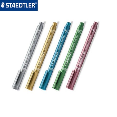 Staedtler Metalik Marker 5'li Set 1-2mm 8323-S BK5
