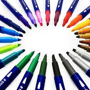 Staedtler Çift Uçlu Kaligrafi Kalem Seti 12'li 3005-TB12