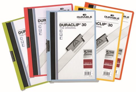 Durable Duraclip Original 30 Sayfa Kapasiteli - Mavi