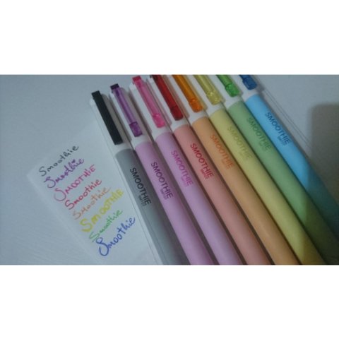 Scrikss Smoothie 0.7mm Jel Kalem 8'li Set