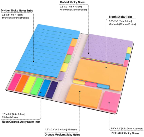 Kraf Yapışkanlı Notebook Set 2210