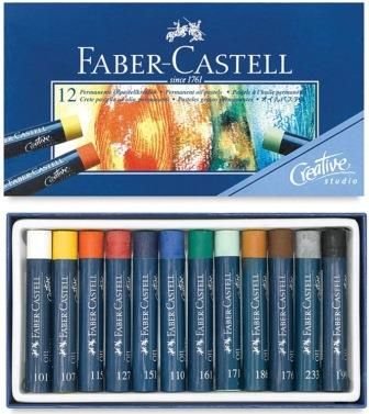 Faber Castell Creative Studio Yağlı Pastel Boya 12 Renk