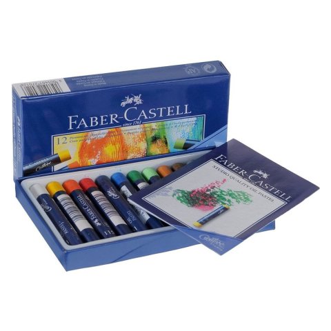 Faber Castell Creative Studio Yağlı Pastel Boya 12 Renk