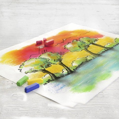 Faber Castell Creative Studio Toz Pastel Boya (Soft) 12 Renk Tam Boy