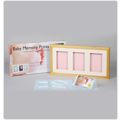 Baby Memory Prints BMP050 Üçlü Çerçeve Naturel