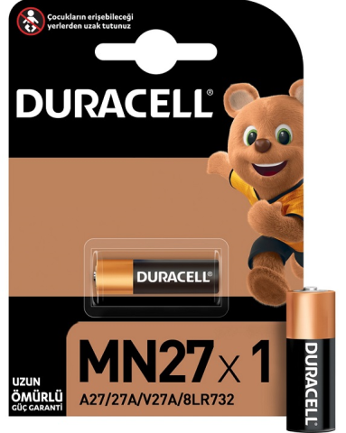 Duracell Özel Alkalin MN27A Pil 12V/B