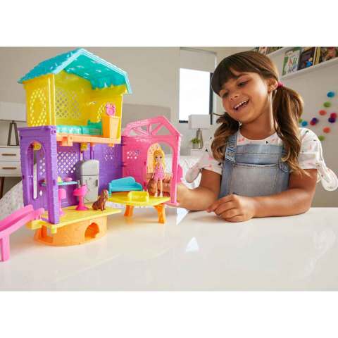 Polly Pocket ve Eğlence Dolu 2 Katlı Evi GMF81