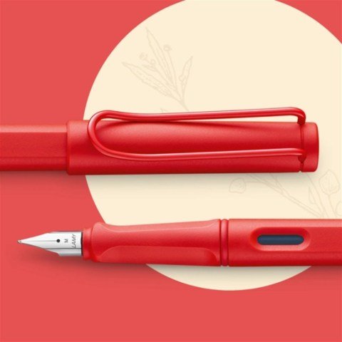 Lamy Safari 2022 Özel Üretim Strawberry Dolma Kalem M Uç