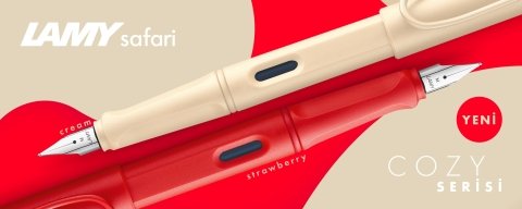 Lamy Safari 2022 Özel Üretim Strawberry Dolma Kalem M Uç