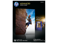 HP Advanced Glossy Photo Paper-25 sht/13 x 18 cm borderless (Q8696A)