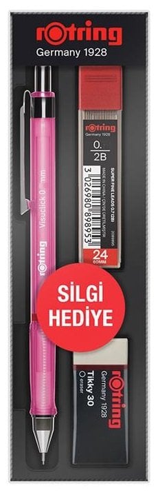 Rotring Visuclick 0.5 Versatil Kalem Seti Pembe