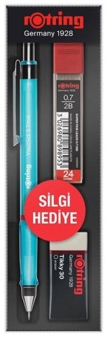 Rotring Visuclick 0.7 Versatil Kalem Seti Mavi