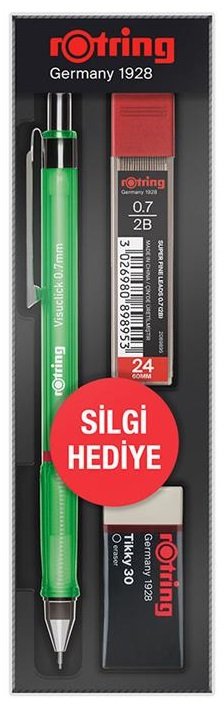 Rotring Visuclick 0.7 Versatil Kalem Seti Yeşil