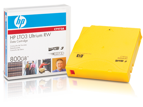 HP LTO-3 Ultrium 800GB RW Labeled Data Cartridge 20 Pack (C7973AL)