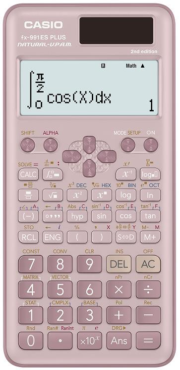 Casio FX-991ES Plus Bilimsel Fonksiyonlu Hesap Makinesi Pembe