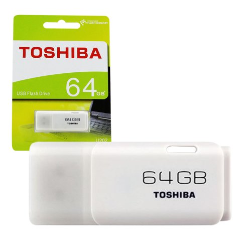 Toshiba Hayabusa 64GB USB 2.0 USB Bellek Beyaz