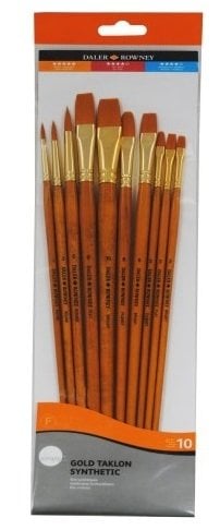 Daler Rowney Fırça Seti 10'lu 216920110