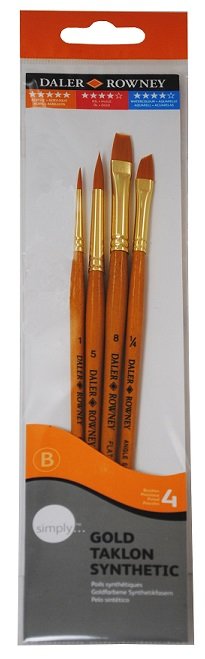 Daler Rowney Fırça Seti 4'lü 216920400