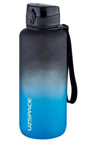 Uzspace Tritan Matara 500ML.Siyah-Mavi