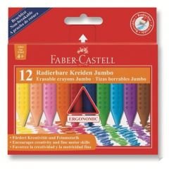 Faber-Castell Grip Jumbo Mum Boya 12 Renk