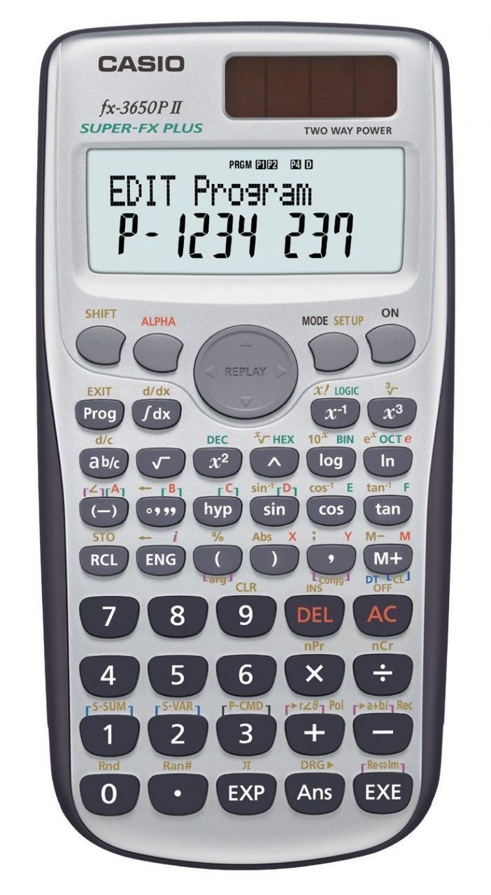 Casio FX-3650P Bilimsel Hesap Makinesi