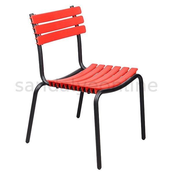Antalya Dış Mekan Sandalyesi Kırmızı