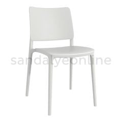 Joy Plastik Sandalye Beyaz