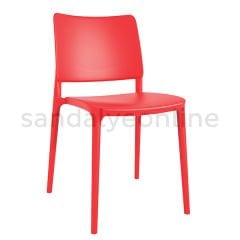 Joy Plastik Sandalye Kırmızı