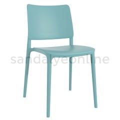 Joy Plastik Sandalye Mavi