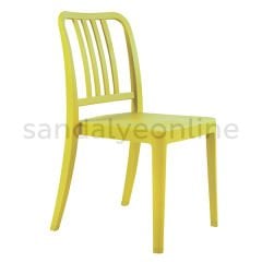 Varia Plastik Kütüphane Sandalyesi Sarı